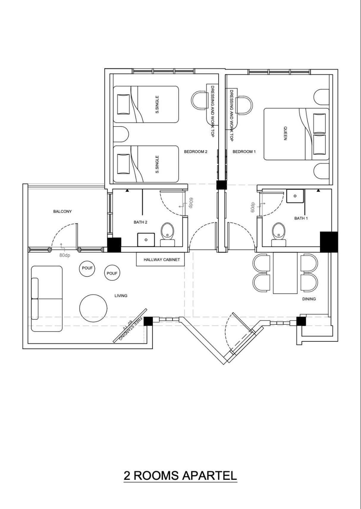 Parkland Apartments Brinchang Exterior foto